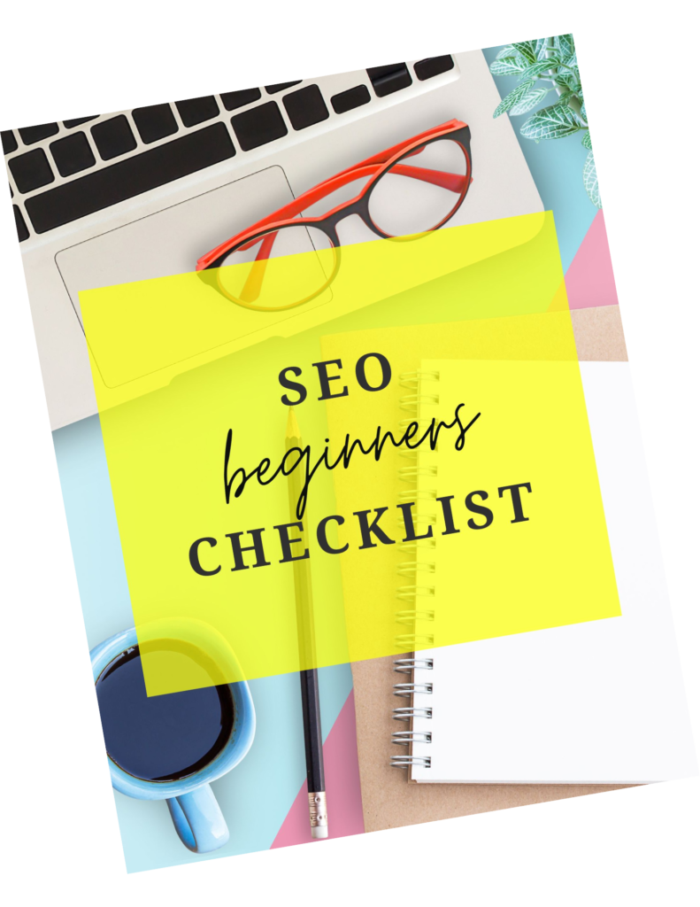 SEO beginners checklist cover