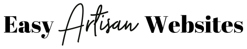 Easy Artisan Websites black logo